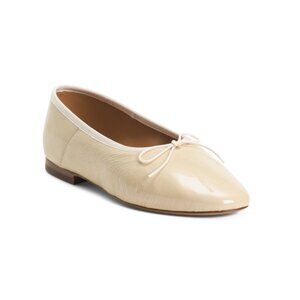 MANSUR GAVRIEL Jasmine Made In Portugal Patent Leather Dream Ballerina Flats